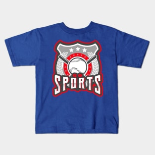 Go Sports - Baseball Fan Kids T-Shirt